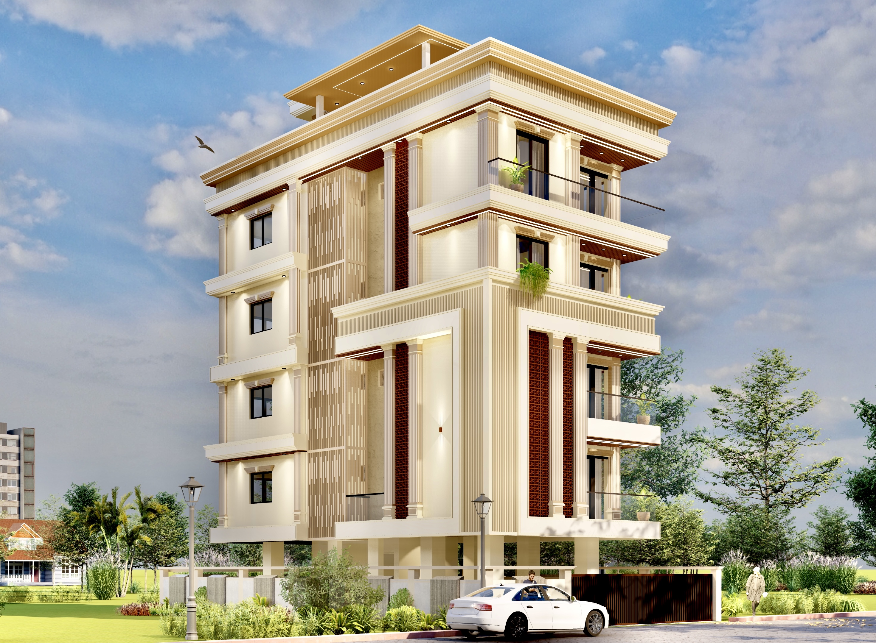 RCC framed structure project in Pune by SB Construction